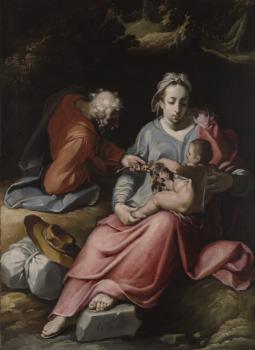 科內利 凡 哈勒姆 The Holy Family 科內利 凡 哈勒姆 The Holy Family